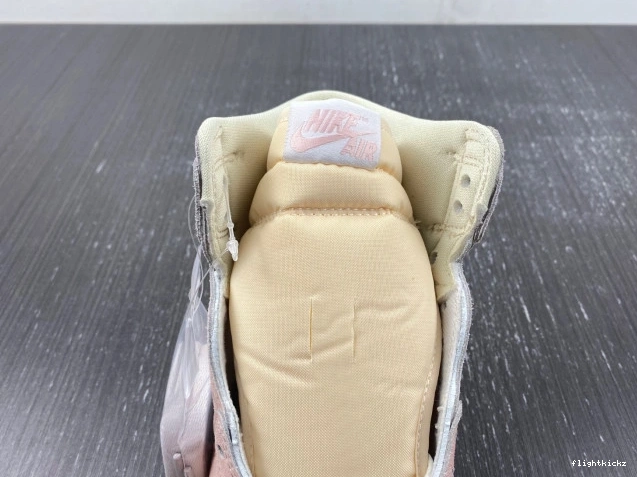 Air (Women's) High Jordan Pink Washed OG 1 Retro FD2596-600 1211